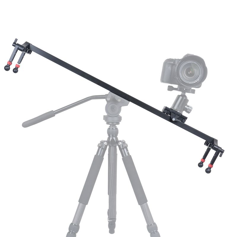 KINGJOY VM-1000 mm Lenthoth Aluminium Wearagble Camera Rail Slider with Smooth Move for Foto and Video